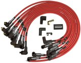 Moroso Chevrolet Small Block Ignition Wire Set - Ultra 40 - Unsleeved - Non-HEI - Over Valve - Red thumbnail 1