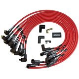 Moroso Chevrolet Small Block Ignition Wire Set - Ultra 40 - Unsleeved - Non-HEI - Over Valve - Red thumbnail 3