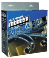 Moroso Chevrolet Small Block Ignition Wire Set - Ultra 40 - Unsleeved - HEI - Under Header - Black thumbnail 3