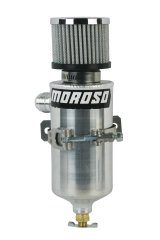 Moroso Breather Tank/Catch Can -12An Male Fitting - Aluminum thumbnail 4