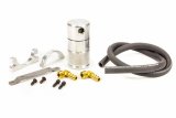 Moroso Universal Air/Oil Separator Catch Can - Small Body w/o Drain - Billet Aluminum - Raw Finish thumbnail 3