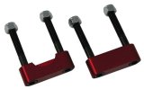 Moroso 65-82 GM 12 Bolt (w/Straps) U-Joint Girdle - Red Anodized - Set thumbnail 2