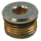 Moroso Drain Plug w/O-Ring -8An 3/4in-16 - Magnetic - Single thumbnail 1