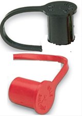 Moroso Remote Battery Jumper Terminal Cap Kit - 1 Black - 1 Red (Use w/Part No 74140) thumbnail 1