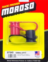 Moroso Remote Battery Jumper Terminal Cap Kit - 1 Black - 1 Red (Use w/Part No 74140) thumbnail 3