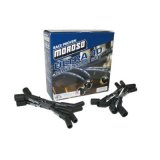Moroso GM LS Ultra 40 Custom Fit Sleeved Ignition Wire Set 8in 135 Deg Boots - Black thumbnail 2