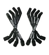 Moroso GM LS Ultra 40 Custom Fit Sleeved Ignition Wire Set 8in 135 Deg Boots - Black thumbnail 3