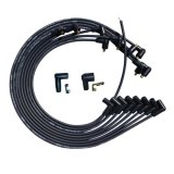 Moroso SBC Under Header 90 Deg Plug 90 Deg Non-HEI Unsleeved Ultra Spark Plug Wire Set - Black thumbnail 2