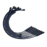 Moroso SB Chrysler Mopar 273/318/340/360 Unsleeved Non-HEI Ultra Spark Plug Wire Set - Black thumbnail 2
