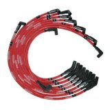 Moroso Ford 351C/390/429/460 Sleeved HEI 135 Ends Ultra Spark Plug Wire Set - Red thumbnail 3
