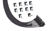 Moroso Universal V8 135 Deg Plug Unsleeved HEI Ultra Spark Plug Wire Set - Black thumbnail 1