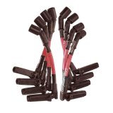 Moroso 9.75in Long Coil On Plug Sleeved Ultra Spark Plug Wire Set - Red thumbnail 5