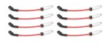 Moroso GM LS/LT 8.5mm Ultra 40 11in Long Wire Set w/Alum Heatshield - Red thumbnail 3