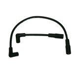 Moroso 99-15 Harley-Davidson FXD/FXDWG Spiral Core Wire Set - Black thumbnail 3