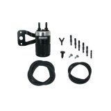Moroso Harley-Davidson Twin Cam (w/Stock Air Cleaner) Air Oil Separator - Black & Polished thumbnail 2