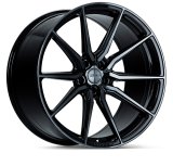 Vossen HF-3 20x9 / 5x114.3 / ET38 / Flat Face / 73.1 - Double Tinted - Gloss Black Wheel thumbnail 1
