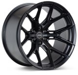 Vossen HF6-4 20x9.5 / 6x139.7 / ET15 / Deep Face / 106.1 - Satin Black Wheel thumbnail 1