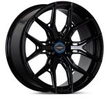 Vossen HF6-4 22x12 / 6x139.7 / ET-44 / Ultra Deep Face / 106.1 - Gloss Black Wheel thumbnail 1