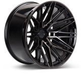 Vossen HF6-5 20x9.5 / 6x135 / ET15 / Deep Face / 87.1 - Tinted Gloss Black Wheel thumbnail 1