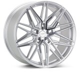 Vossen HF-7 20x10 / 5x120 / ET45 / Deep Face / 72.56 - Silver Polished Wheel thumbnail 1