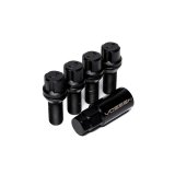 Vossen 30mm Lock Bolt - 14x1.5 - 17mm Hex - Cone Seat - Black (Set of 4) thumbnail 1