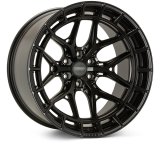 Vossen HFX-1 20x9.5 / 6x139.7 / +15 / 106.1 CB / Deep - Satin Black Wheel thumbnail 1