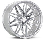 Vossen HF-7 21x10.5 / 5x114.3 / ET40 / Deep Face / 64.1 - Silver Polished Wheel thumbnail 1