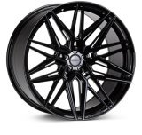 Vossen HF7 - 22x10 - ET39 - 5x120 - 63.4 - DEEP - GB - Gloss Black Wheel thumbnail 1