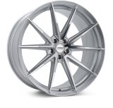 Vossen HFX-2 22x9 / 5x112 / ET25 / Flat Face / 66.5 - Silver Polished Wheel thumbnail 1