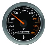 Innovate MTX Analog Oil/Water Temp Gauge Kit - Black Dial thumbnail 3