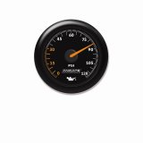 Innovate MTX Analog Oil Pressure Gauge 0-120psi - Black Dial thumbnail 2