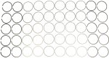 Mahle Rings Chrysler / Dodge Sprinter 3.0L V6 Diesel OM642 Engine Chrome Ring Set thumbnail 1
