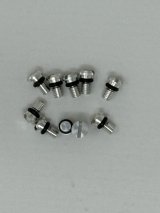 KYB 90-23 Kaw / Hon / Suz / Yam Front Fork Bleed Bolt w/ O-Ring - Aluminum - 10 Pk thumbnail 1