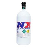 Nitrous Express 10lb Bottle w/Lightning 500 Valve (6.89 Dia x 20.19 Tall) thumbnail 4