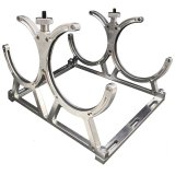 Nitrous Express Billet Bracket for Dual 10 Or 15lb N2O Bottle Incl Floor Mounts thumbnail 1