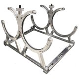 Nitrous Express Billet Bracket for Dual 10 Or 15lb N2O Bottle Incl Floor Mounts thumbnail 3