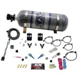 Nitrous Express Ford EFI Dual Nozzle Nitrous Kit (100-300HP) w/Composite Bottle thumbnail 2
