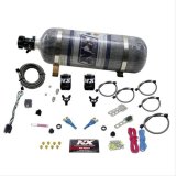 Nitrous Express GM EFI Dual Nozzle Nitrous Kit (100-300HP) w/Composite Bottle thumbnail 1