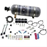 Nitrous Express GM EFI Dual Stage Nitrous Kit (50-150HP x 2) w/Composite Bottle thumbnail 1