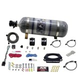 Nitrous Express GM LS 90mm Nitrous Plate Kit (50-400HP) w/12lb Composite Bottle thumbnail 4