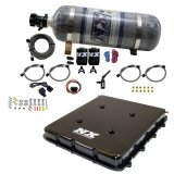 Nitrous Express Nitrous Kit w/Billet LT4 Supercharger Lid w/12lb Bottle thumbnail 3