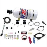 Nitrous Express 11-15 Ford Mustang GT 5.0L High Output Nitrous Plate Kit (50-250HP) w/10lb Bottle thumbnail 1