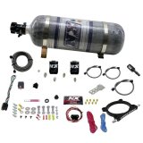 Nitrous Express 11-15 Ford Mustang GT 5.0L High Output Nitrous Plate Kit (50-250HP) w/12lb Bottle thumbnail 3