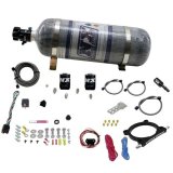 Nitrous Express 11-15 Ford Mustang GT 5.0L High Output Nitrous Plate Kit (50-250HP) w/12lb Bottle thumbnail 4
