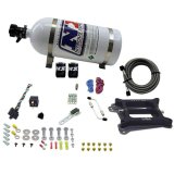 Nitrous Express 4150 4-BBL/Gasoline Nitrous Kit (50-300HP) w/10lb Bottle thumbnail 6