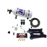Nitrous Express 4150 Hitman 4-BBL Nitrous Kit (100-200HP) w/5lb Bottle thumbnail 4