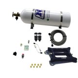 Nitrous Express 4150 Hitman 4-BBL Nitrous Kit (100-200HP) w/15lb Bottle thumbnail 3