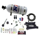 Nitrous Express 4150 Hitman Plus 4-BBL Nitrous Kit (50-200HP) w/10lb Bottle thumbnail 3