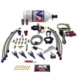 Nitrous Express 4 Cyl Piranha Nitrous Kit (For EFI Applications) w/2lb Bottle thumbnail 1