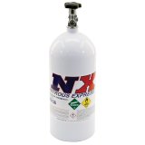 Nitrous Express 10lb Bottle w/Mainline Valve (6.89 Dia x 20.19 Tall) thumbnail 1